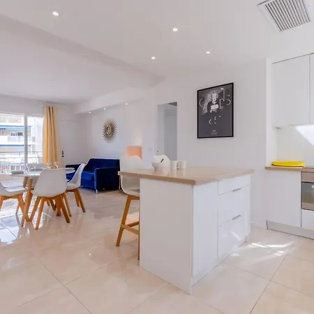 2br 3 Min From The Center & The Croisette Lejlighed