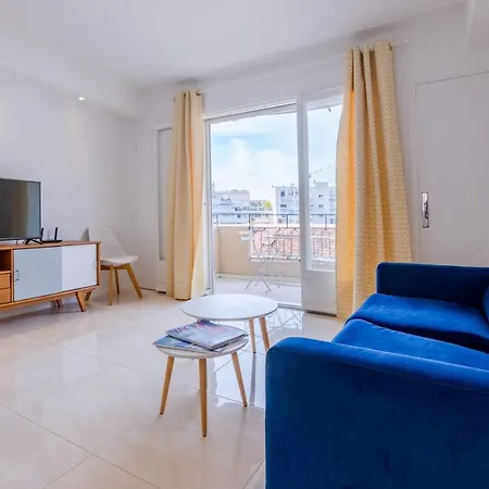 2br 3 Min From The Center & The Croisette Lejlighed