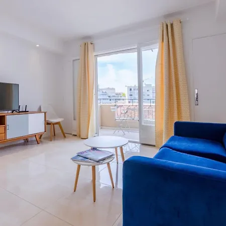 Apartament 2br 3 Min From The Center & The Croisette *